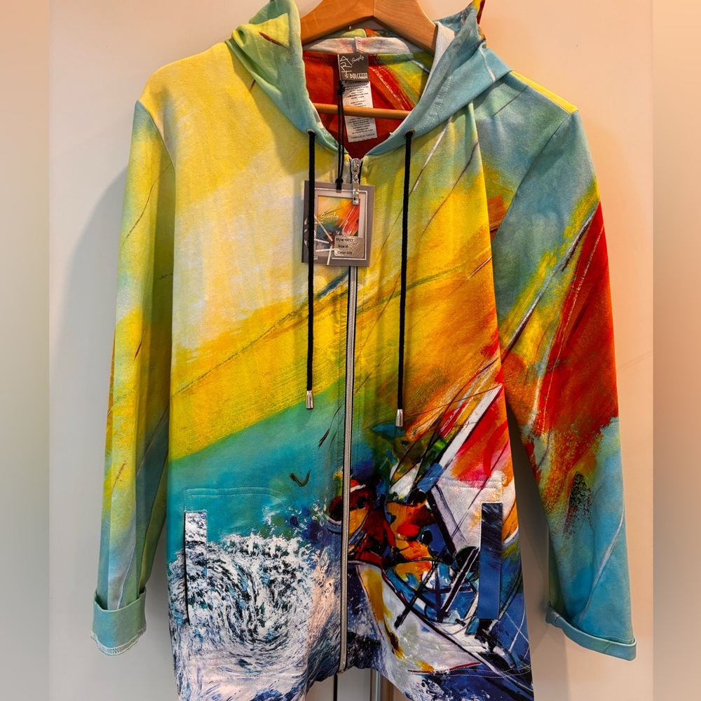 🎨 Dolcezza Art Hoodie – Limited Edition, NWT! Size M